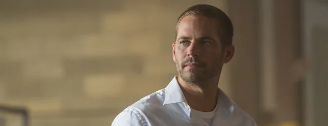 Ο Paul Walker σε κοντινό πλάνο από την ταινία Furious 7.