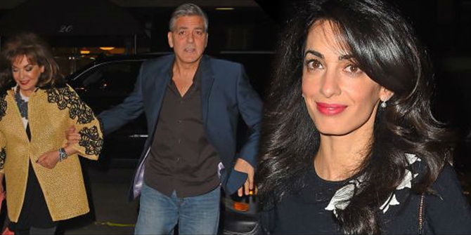 Gentleman ο George Clooney! Δείτε τον αγκαζέ με την πεθερά του