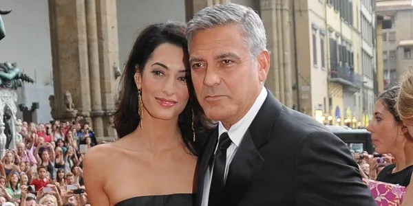 Ο George Clooney και η Amal Alamuddin σε δημόσια εμφάνιση