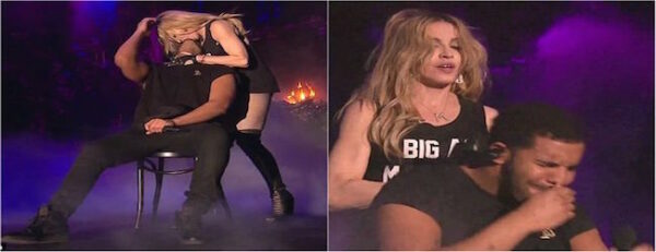 To video της χρονιάς! Η Madonna φίλησε τον Drake και αυτός ..ξενέρωσε!