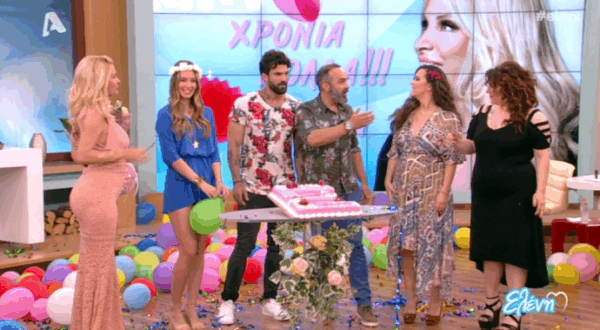 Η όμορφη έκπληξη των συνεργατών της Ελένης Μενεγάκη για την γιορτής της! Δείτε το video