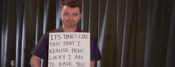 Το καταπληκτικό video του Sam Smith για την βράβευση του!