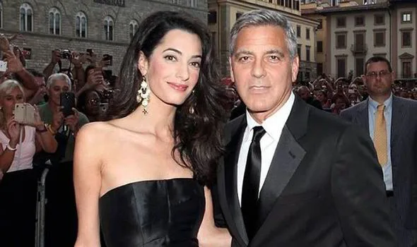 Ο George Clooney και η Amal Alamuddin σε επίσημη εμφάνιση.