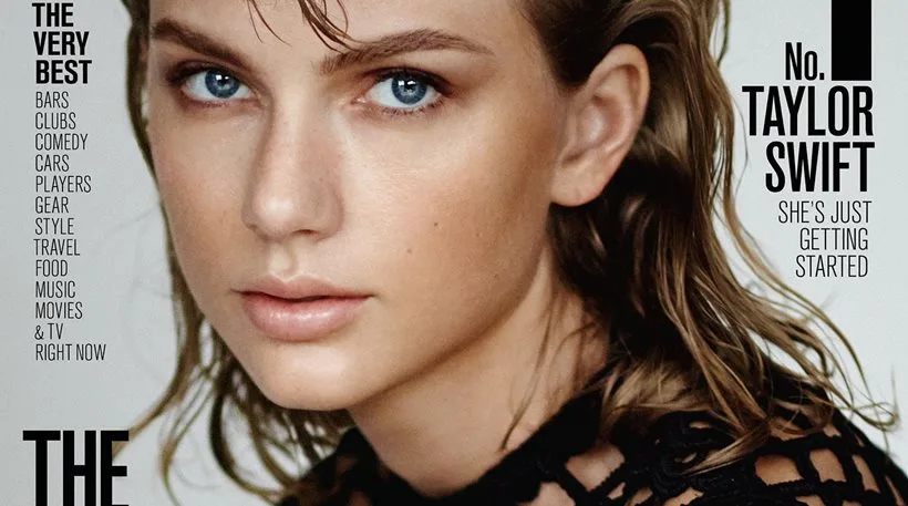 Η Taylor Swift στο εξώφυλλο του περιοδικού Maxim.