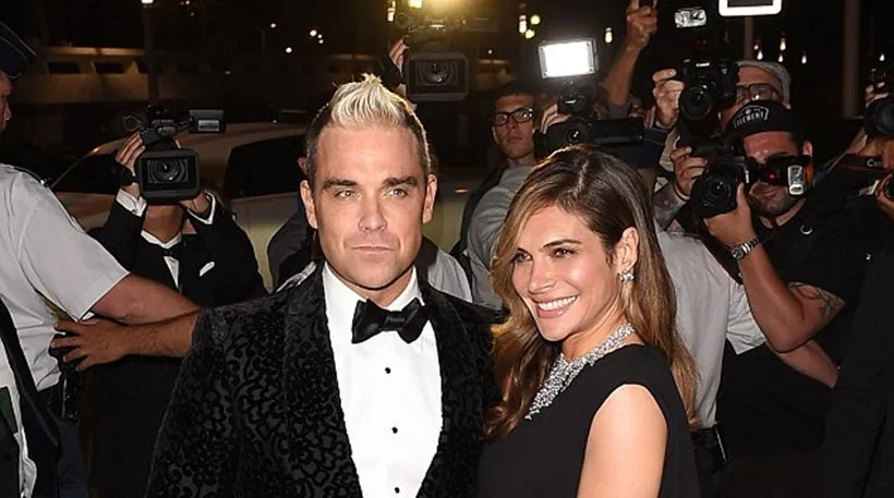 Ο Robbie Williams και η Ayda Field στο Φεστιβάλ Καννών.