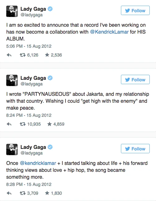 Kendrick Lamar And Lady Gaga s  Partynauseous  Was Worth The Three Year Wait   MTV