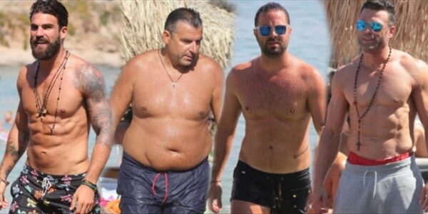 Έτσι είναι οι διάσημοι Έλληνες στην παραλία με μαγιό χωρίς photoshop