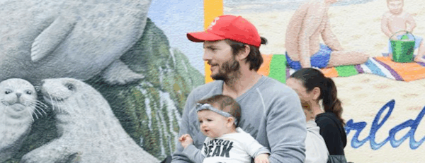 Η κορούλα του Ashton Kutcher και της Mila Kunis μεγάλωσε και έγινε κουκλί!