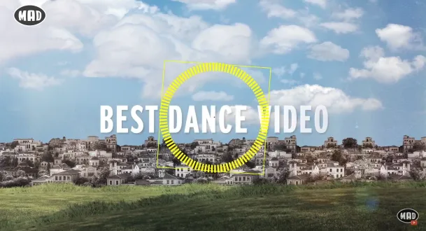 Γραφικό για την κατηγορία Best Dance Video των Mad Video Music Awards 2015.