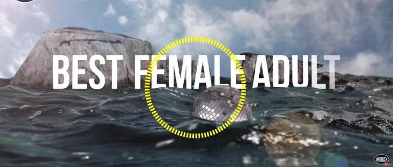 Γραφικό για την κατηγορία Best Female Adult στα Mad Video Music Awards 2015.