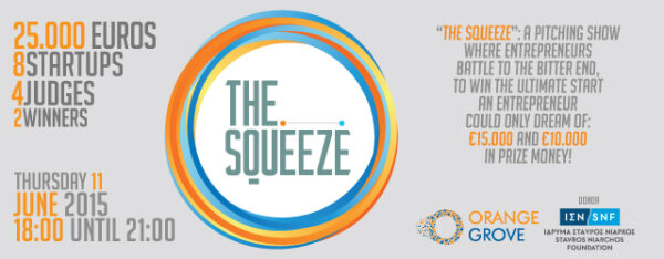 Orange Grove “The Squeeze”, την Πέμπτη 11 Ιουνίου!