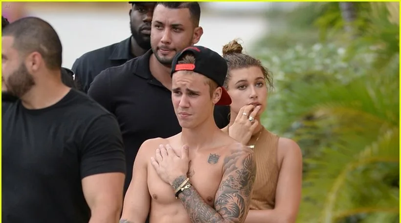 Ο Justin Bieber και η Hailey Baldwin στο Μαϊάμι.
