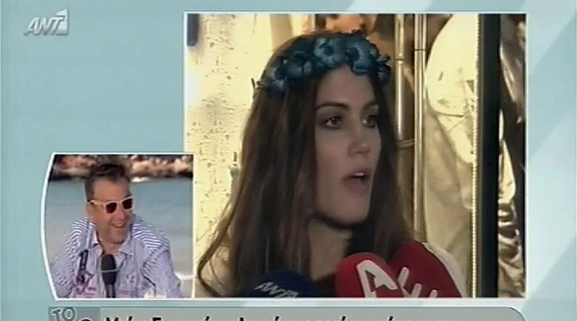 Η Μαίρη Συνατσάκη σε δηλώσεις της και ο Γιώργος Λιάγκας σε παράθυρο τηλεοπτικής εκπομπής.