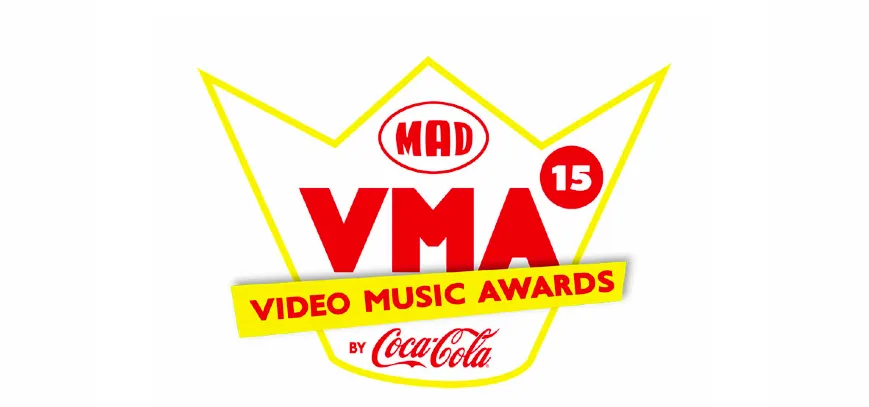 Λογότυπο των Mad Video Music Awards 2015 by Coca-Cola.