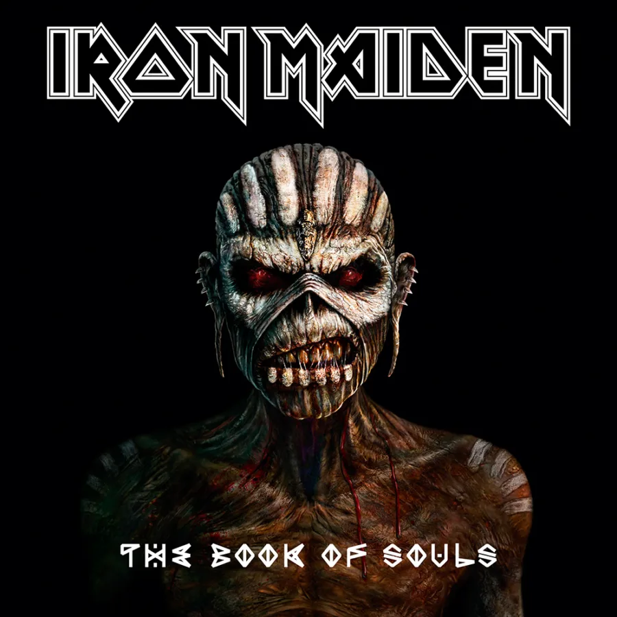 Το εξώφυλλο του άλμπουμ The Book Of Souls των Iron Maiden με τον Eddie.