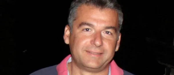 Ο Γιώργος Λιάγκας σε κοντινό πλάνο.