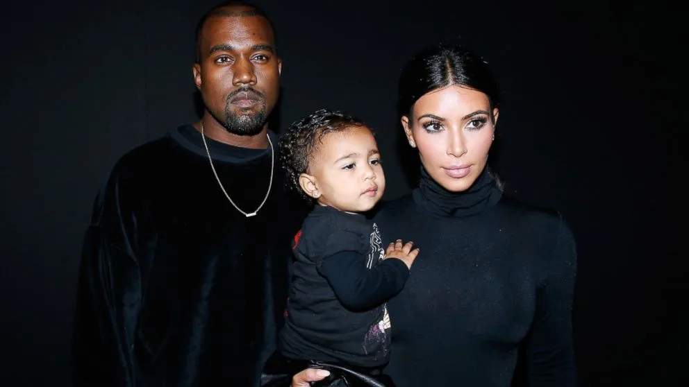 kanye-kim-and-north