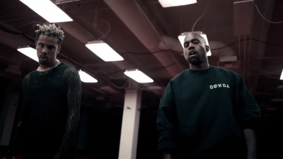 Ο Vic Mensa και ο Kanye West στο video clip του τραγουδιού U Mad.