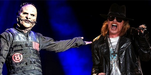 Ο Corey Taylor κάνει επίθεση και στον Axl Rose!