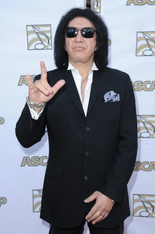 Ο Gene Simmons των KISS σε εκδήλωση της ASCAP.