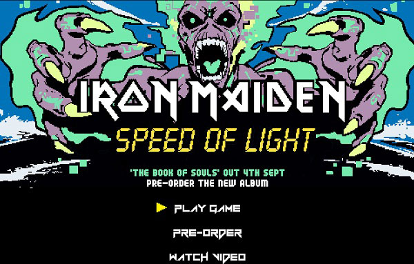 Οι Iron Maiden έβγαλαν νέο δίσκο αλλά εσείς αν θέλετε μπορείται να παίξετε μόνο τα ..video games