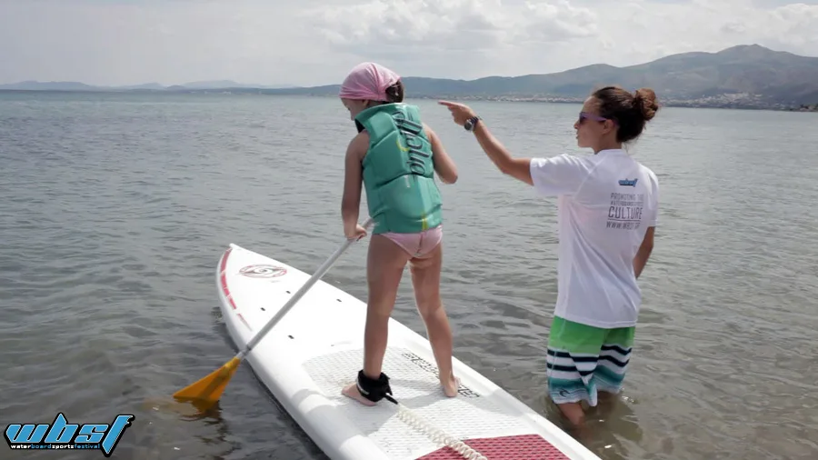 4th kitesurf festival sup lesson