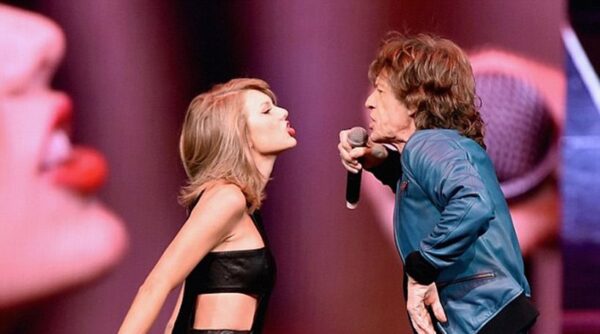 Συνάντηση γιγάντων! Taylor Swift και Mick Jagger μαζί στην σκηνή!