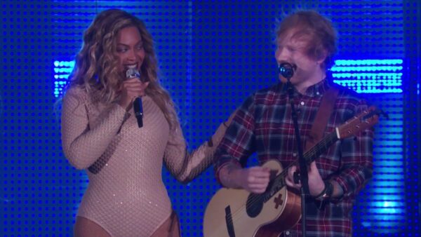 Beyonce και Ed Sheeran τραγουδούν μαζί το “Drunk In Love”