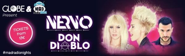 Απόψε NERVO και DON DIABLO στην ΑΘήνα!!