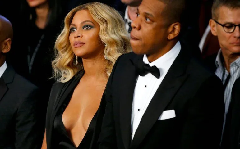 Η Beyonce και ο Jay Z σε επίσημη εκδήλωση.