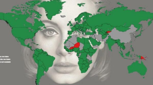 Νο1 σε ολόκληρο τον κόσμο η Adele!!
