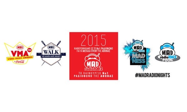 2015: To Mad Radio Νο1 στα μεγάλα event της Αθήνας!