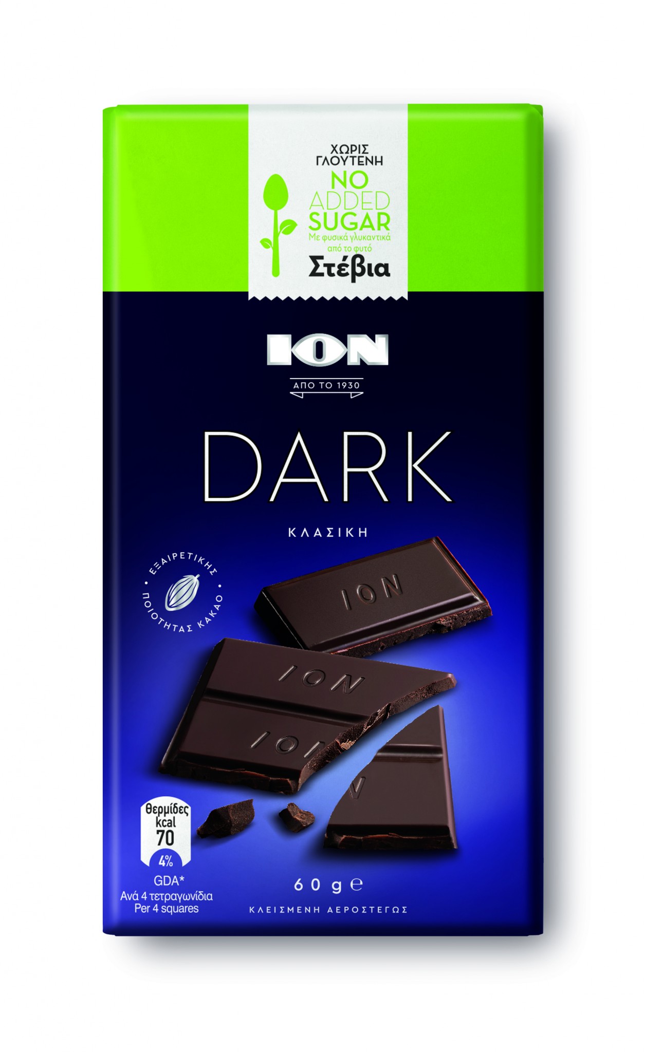 ION dark classic no added sugar