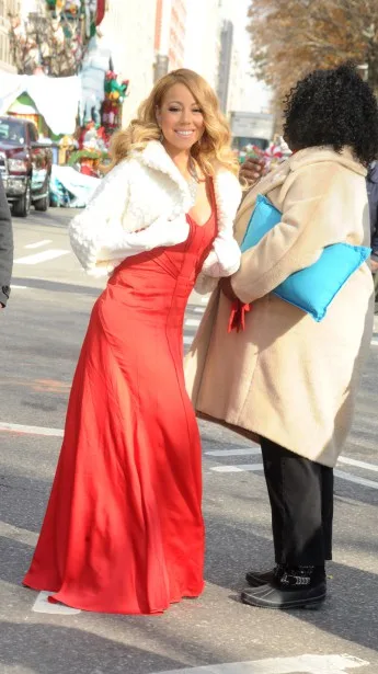 Trey Songz attends the 89th Annual Macy's Thanksgiving Day Parade on November 26, 2015 in New York City. Pictured: Mariah Carey Ref: SPL1185672  271115   Picture by: Splash News Splash News and Pictures Los Angeles:310-821-2666 New York:	212-619-2666 London:	870-934-2666 photodesk@splashnews.com 