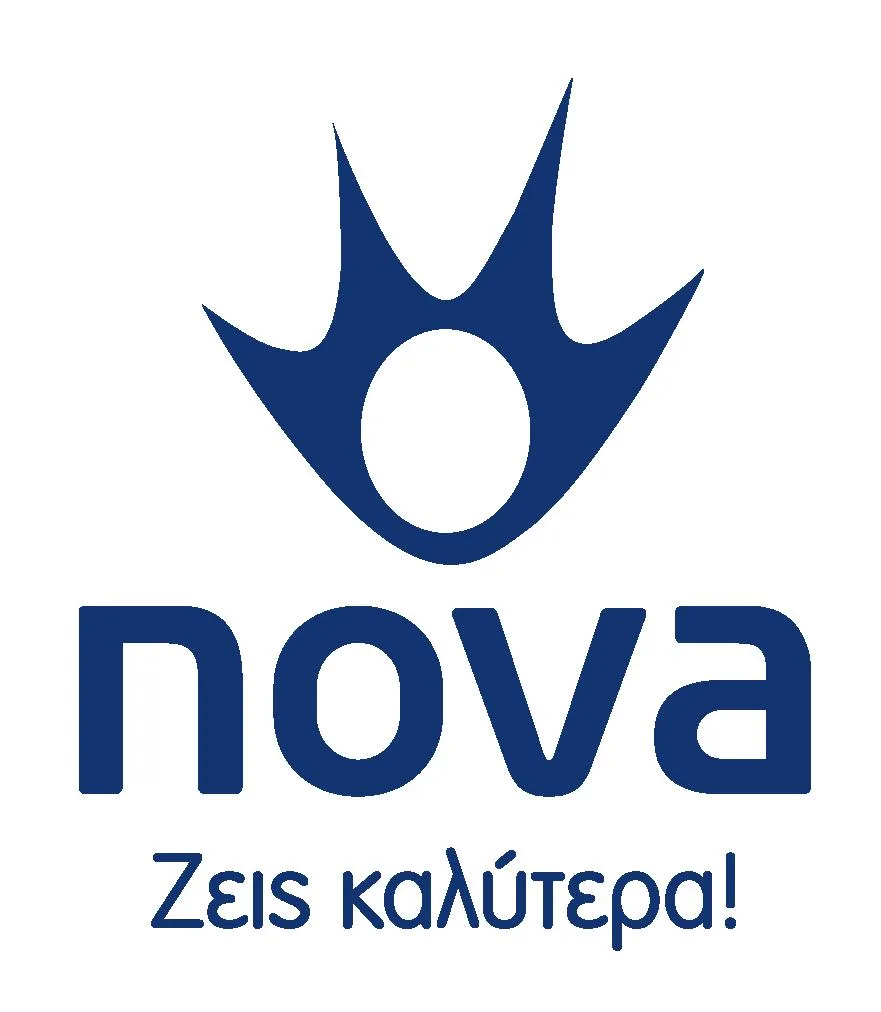 Το λογότυπο της Nova με το σλόγκαν Ζεις καλύτερα
