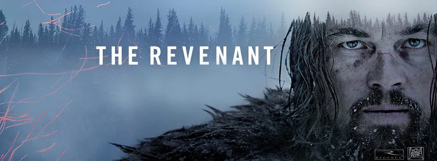 Ο Leonardo DiCaprio στην αφίσα της ταινίας The Revenant