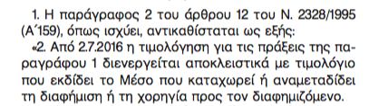 Νίκησαν οι διαφημιστικές!