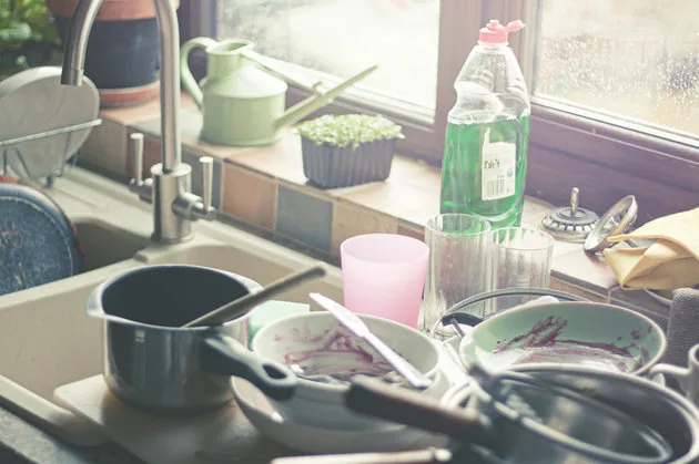 Washing up