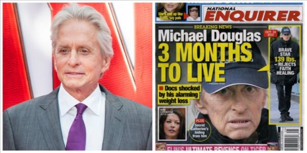 Ο Michael Douglas έχει τρεις μήνες ζωή