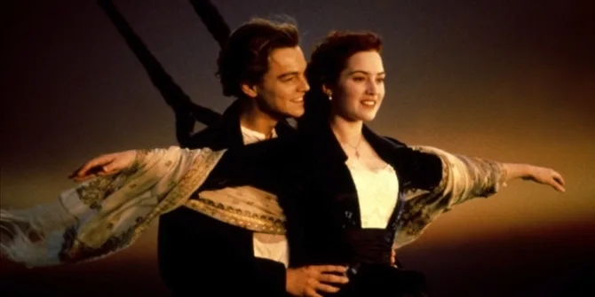 Ο Leonardo DiCaprio και η Kate Winslet στην ταινία Τιτανικός