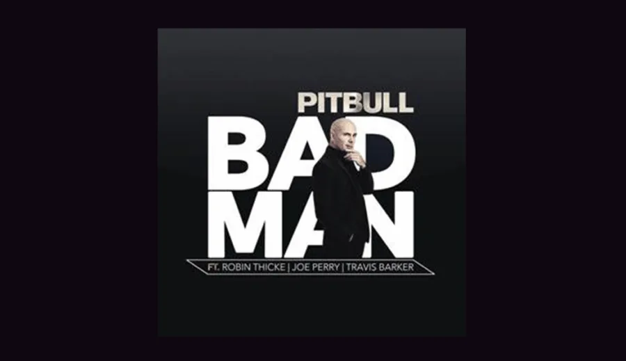 Εξώφυλλο του single Bad Man από τον Pitbull.
