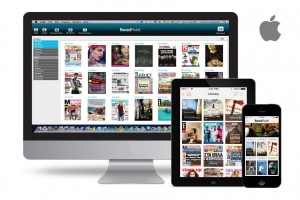 Ψηφιακή εφαρμογή ReadPoint σε υπολογιστή, tablet και κινητό Apple.