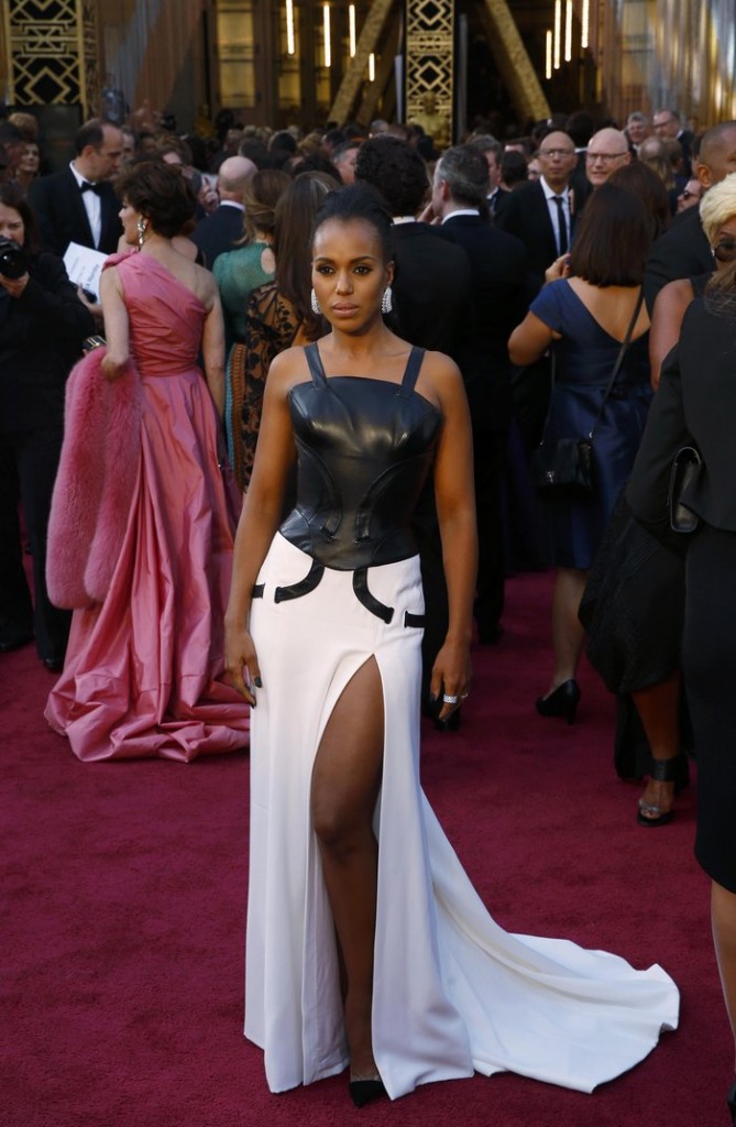 Kerry Washington, μάλλον με λάθος τουαλέτα