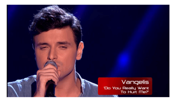 Ο Ελληνας που μάγεψε το βρετανικό The Voice !