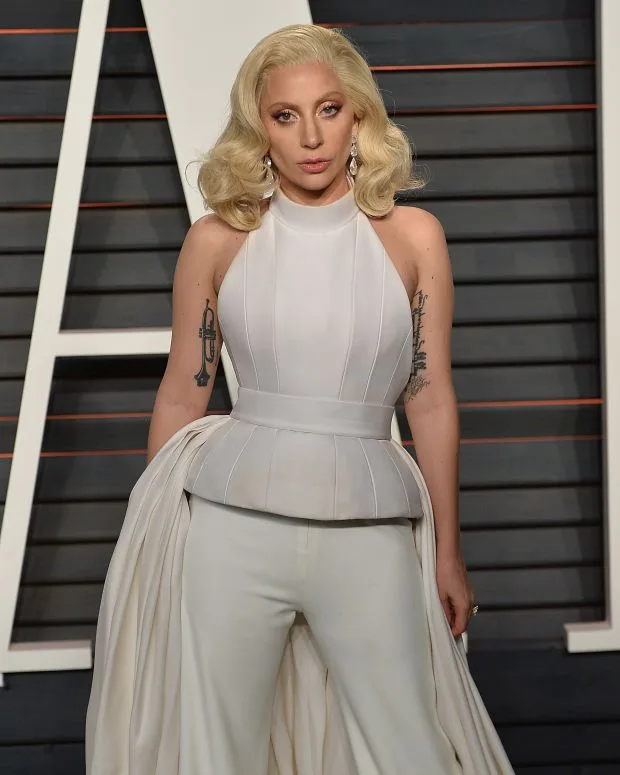 Lady Gaga at The 2016 Vanity Fair Oscar Party