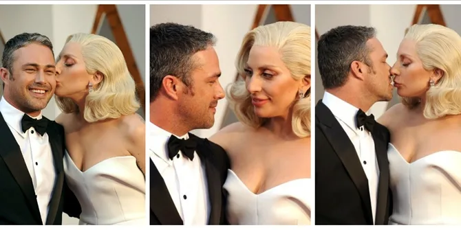Η Lady Gaga και ο Taylor Kinney στα Oscar 2016