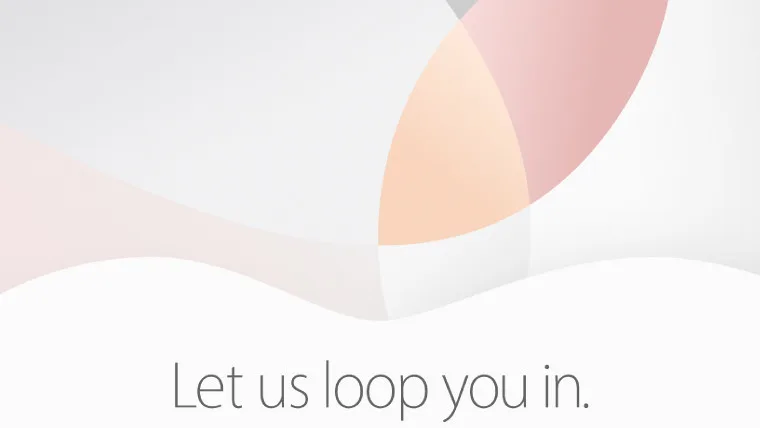 Πρόσκληση της Apple για την εκδήλωση Let us loop you in.
