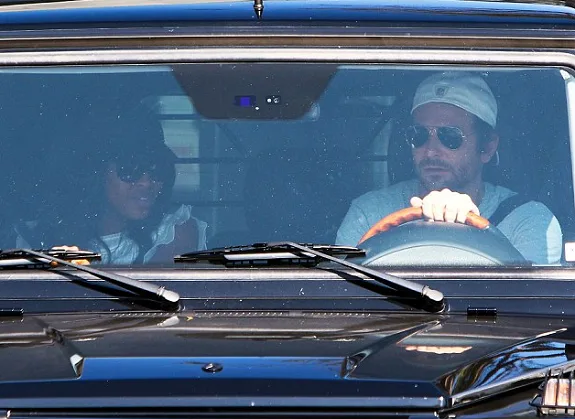 Ο Bradley Cooper με τη Naomi Campbell στο Χόλιγουντ