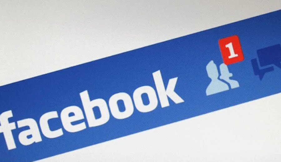 Το λογότυπο του Facebook με ειδοποίηση αιτήματος φιλίας.