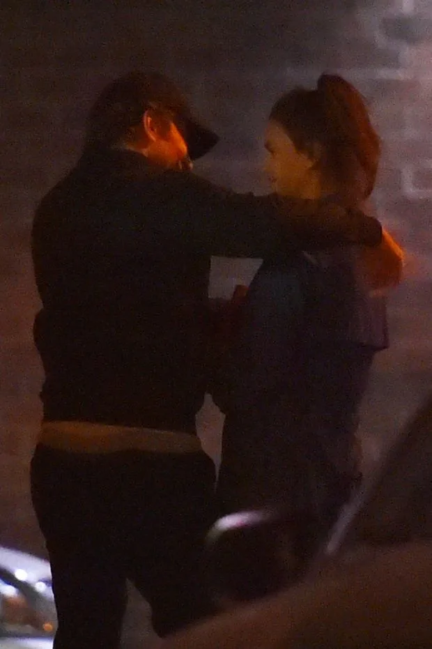 EXCLUSIVE: Bradley Cooper and Irina Shayk PDA after dinner with Willie Geist at The Clam Restaurant in West Village